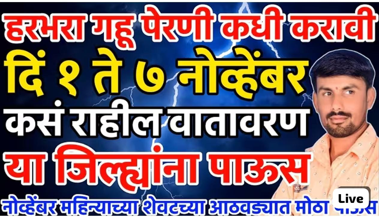 वातावरणात मोठा बदल